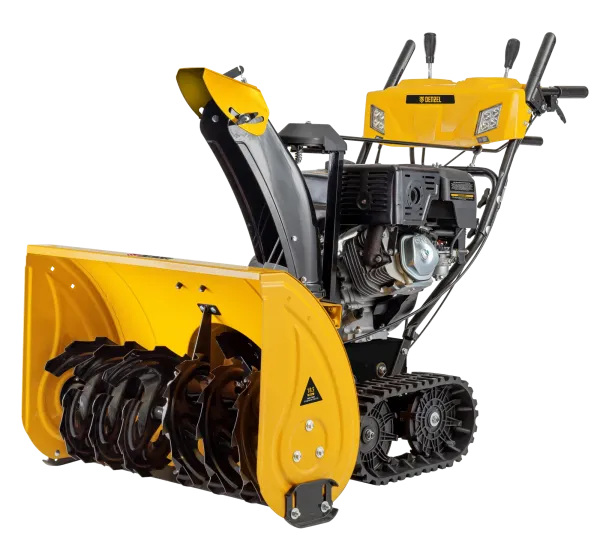 Бензиновая снегоуборочная машина Denzel SBL 711DT PRO, 420cc, гусеницы, эл.старт, блок. дифф.